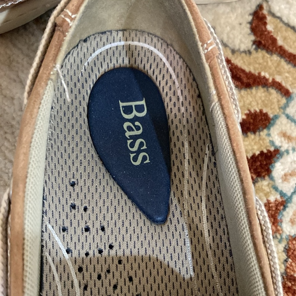 ⬇️PRICE DROP ⬇️G H Bass Pride boat shoes in tan leather upper - Picture 2 of 12
